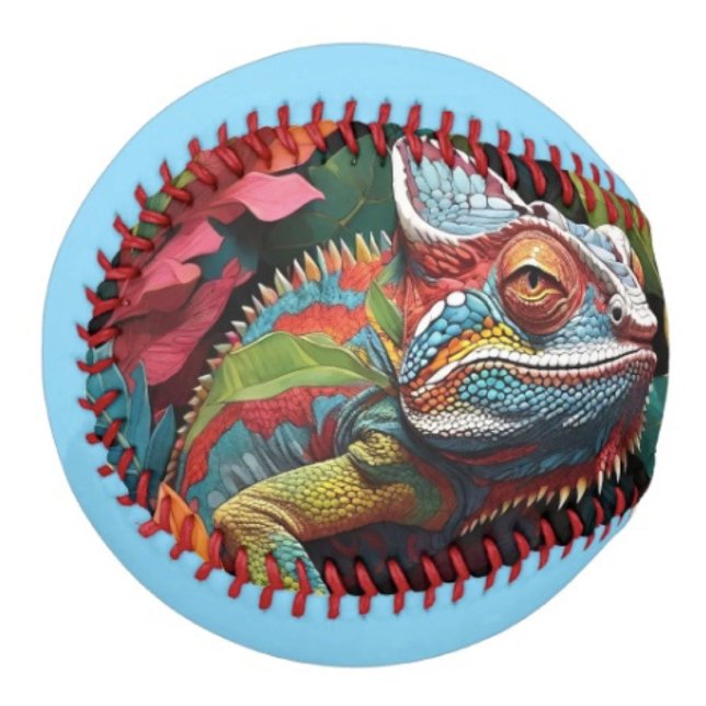 Lizard-Blätter und Farbe Baseball (Von Creator hochgeladen)