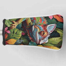 Lizard-Blätter und Farbe Golf Headcover