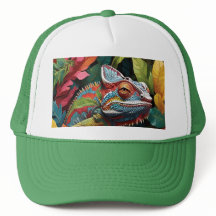 Lizard-Blätter und Farbe