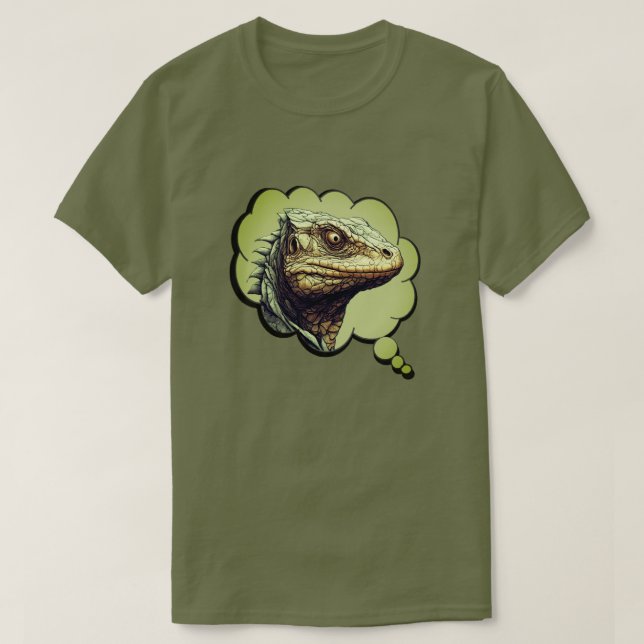 Lizard Brain T-Shirt (Design vorne)