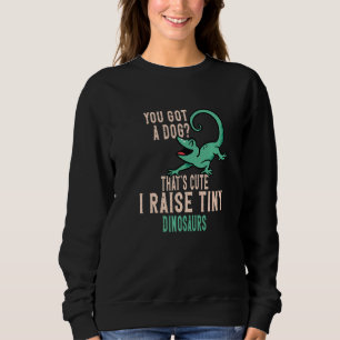 Lizard du got einen niedlichen Hund, ich hebe winz Sweatshirt