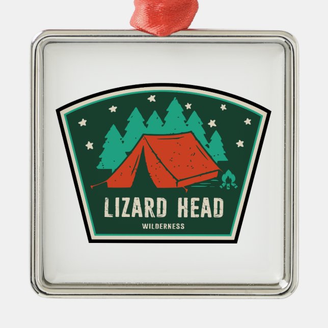 Lizard Head Wilderness Colorado Camping Ornament Aus Metall (Vorne)