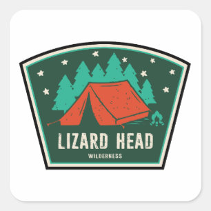 Lizard Head Wilderness Colorado Camping Quadratischer Aufkleber