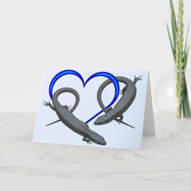 Lizard I'm Sorry Karte (Vorderseite)