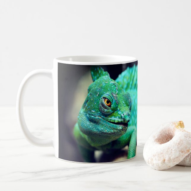 Lizard Kaffeetasse (Mit Donut)