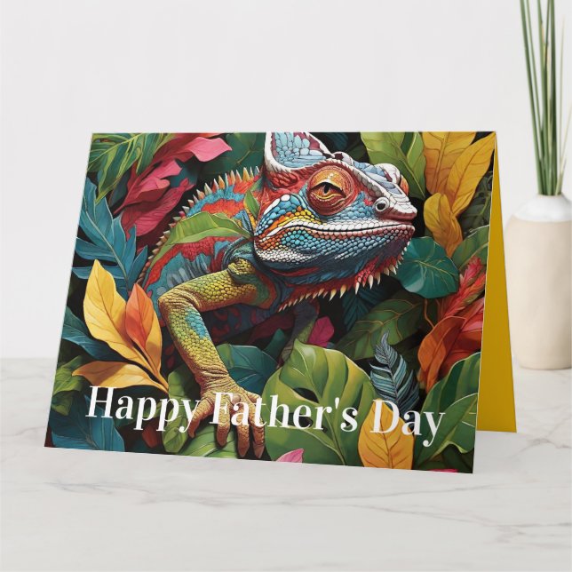 Lizard Leaves & Colour Karte (Vorderseite)