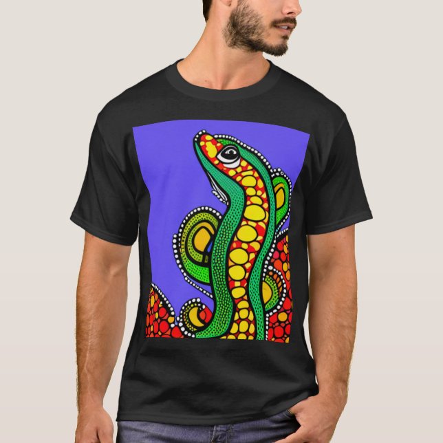 Lizard Liebe T-Shirt (Vorderseite)
