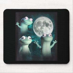 Lizard Lizard Lizard Funny Lizard Moon Trending Me Mousepad