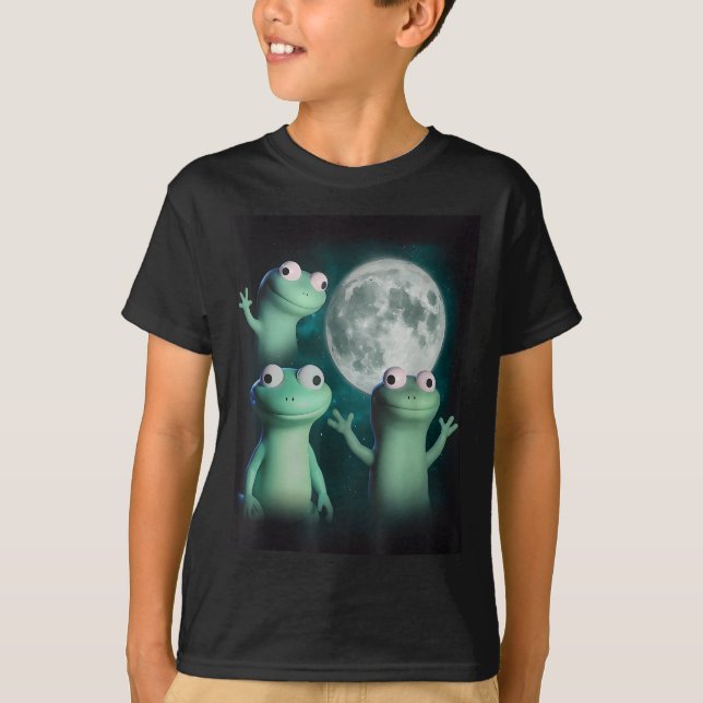 Lizard Lizard Lizard Funny Lizard Moon Trending Me T-Shirt (Vorderseite)