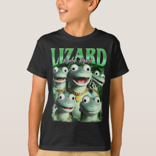 Lizard Lizard Lizard Funny Meme Lizard Bootleg Wei T-Shirt