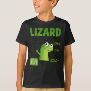 Lizard Lizard Lizard Shirt Funny Weirdcore