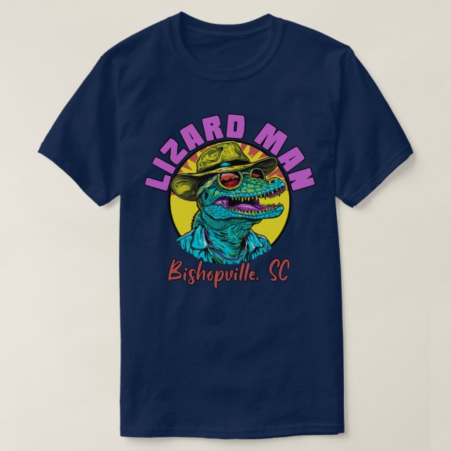 Lizard Man Laid Back T-Shirt (Design vorne)