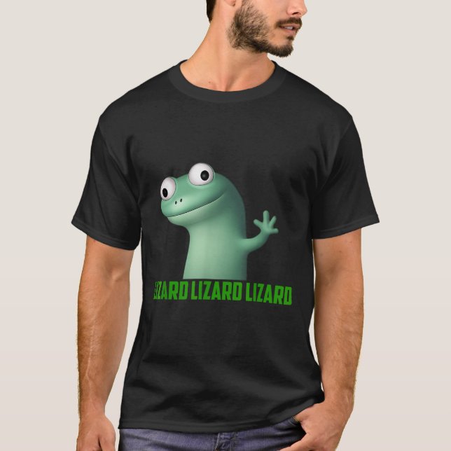 Lizard Meme Lizard Lizard Lizard Funny Graphic T-s T-Shirt (Vorderseite)