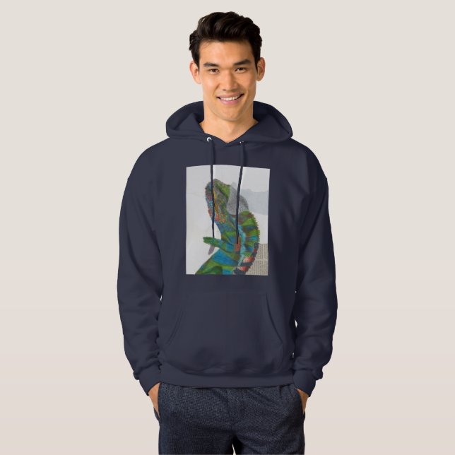 Lizard Paint Hoodie (Vorne ganz)