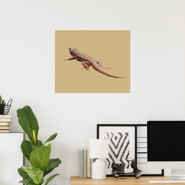 Lizard Poster (Heimbüro)