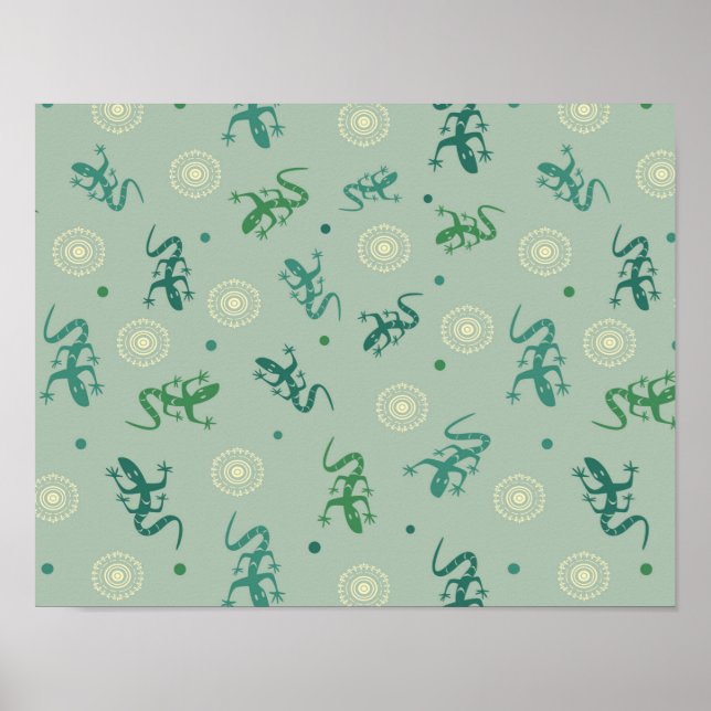 Lizard Poster (Vorne)