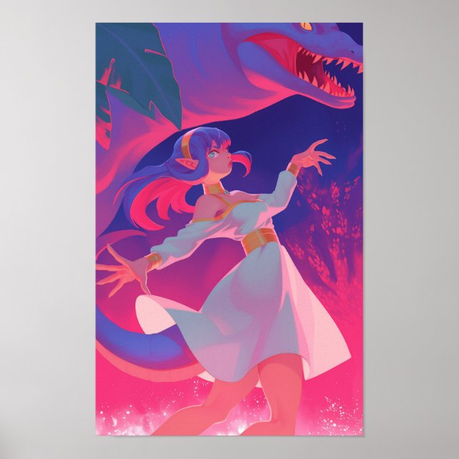 Lizard Queen Poster (Vorne)