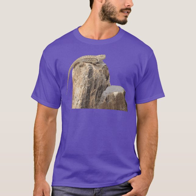 Lizard Relaing On A Rock girl T-Shirt (Vorderseite)