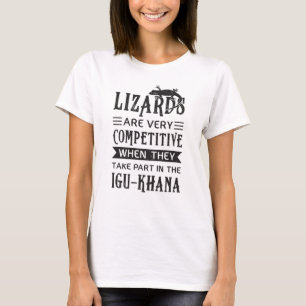 Lizard Reptiles Reptile Gecko Animal Dragon Gift T-Shirt