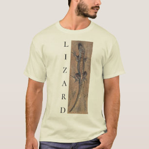 Lizard Sand Tan Südwest Tierdesign T-Shirt