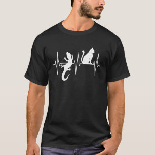 Lizard Shirt Funny Cat Lover Reptile Lizard Lover