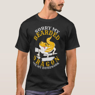 Lizard Sorry, mein bärtiger Drache Ate meine Hausa T-Shirt