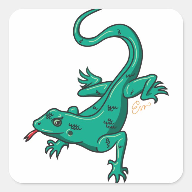 Lizard Sticker (Vorderseite)