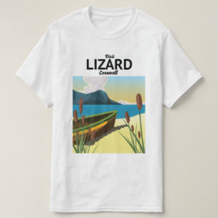Lizard Strand Reiseplakat T-Shirt