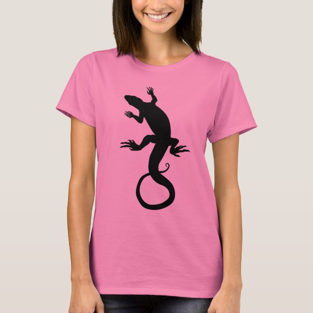 Lizard T - Shirt Bio Lizard Shirts (Vorderseite)