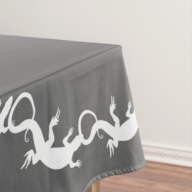 Lizard Tablecloth Reptile / Lizard Art Tablecloth Tischdecke (Beispiel)
