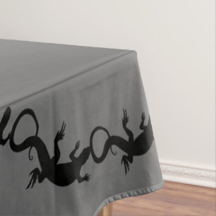 Lizard Tablecloth Reptile / Lizard Art Tablecloth Tischdecke