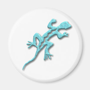 Lizard-Türkis Magnet