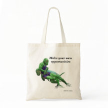 Lizard Warrior Wrestling Fantasy Art Budget Tasche