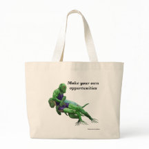 Lizard Warrior Wrestling Fantasy Art Tote Tasche