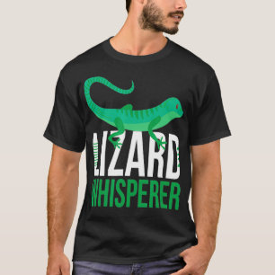 Lizard Whisperer I Funny Terrarium Reptiles Gekko T-Shirt