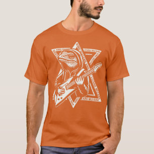 Lizard Wizard Vintag Psychedelic Fan Art T-Shirt