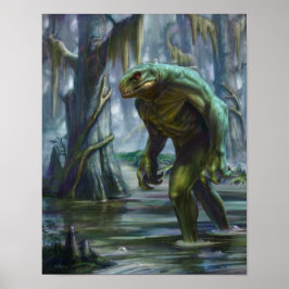 Lizardman von Scape Ore Swamp Poster