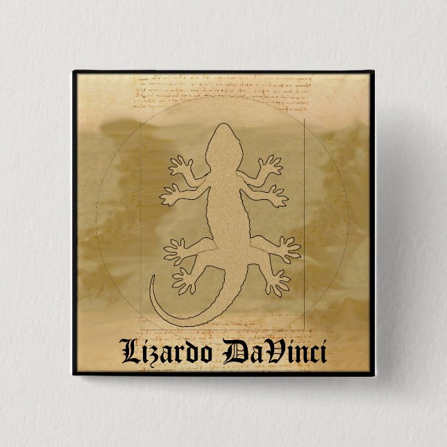 Lizardo DaVinci Button (Vorderseite)