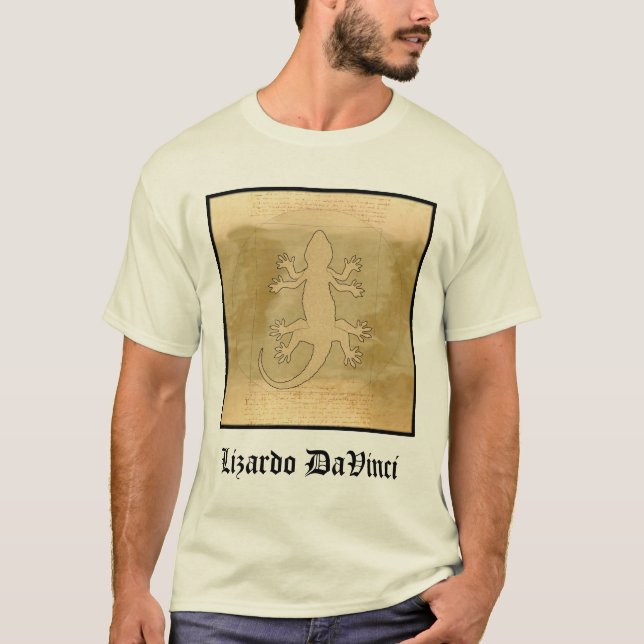 Lizardo DaVinci T-Shirt (Vorderseite)
