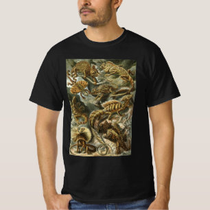Lizards von Ernst Haeckel Vintag Lacertilia Animal T-Shirt