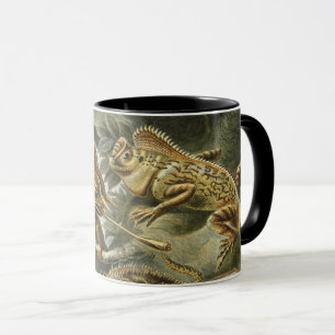 Lizards von Ernst Haeckel Vintag Lacertilia Animal Tasse