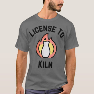 Lizenz für die Töpferei-Keramiken Clay 2 T-Shirt