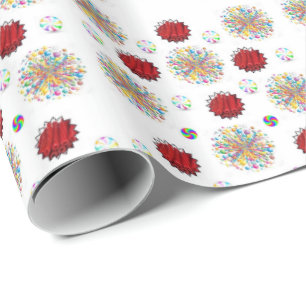 Lizenz für glänzendes Papierumschlag Geschenkpapier