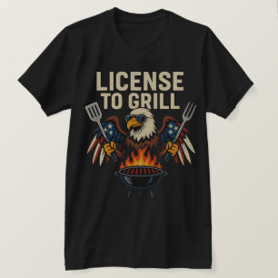 Lizenz für Grill - American Edition T-Shirt