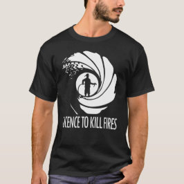 LIZENZ ZUM LÖSCHEN VON FEUERN Design T-Shirt