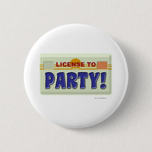 Lizenz zum Party! Button