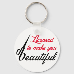 lizenziert schlüsselanhänger