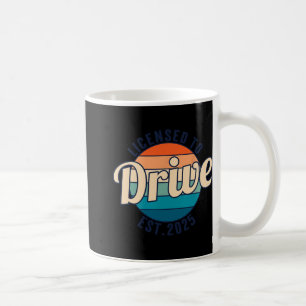 Lizenziert zum Fahren Neuer Führerschein ca. 2025 Kaffeetasse