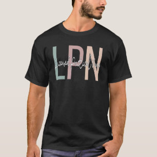 Lizenzierte Praktische Pflegekraft Boho LPN Kranke T-Shirt