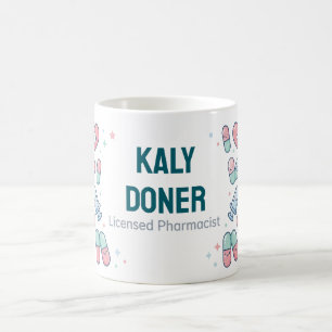 Lizenzierter Apotheker personalisierter Becher S Kaffeetasse